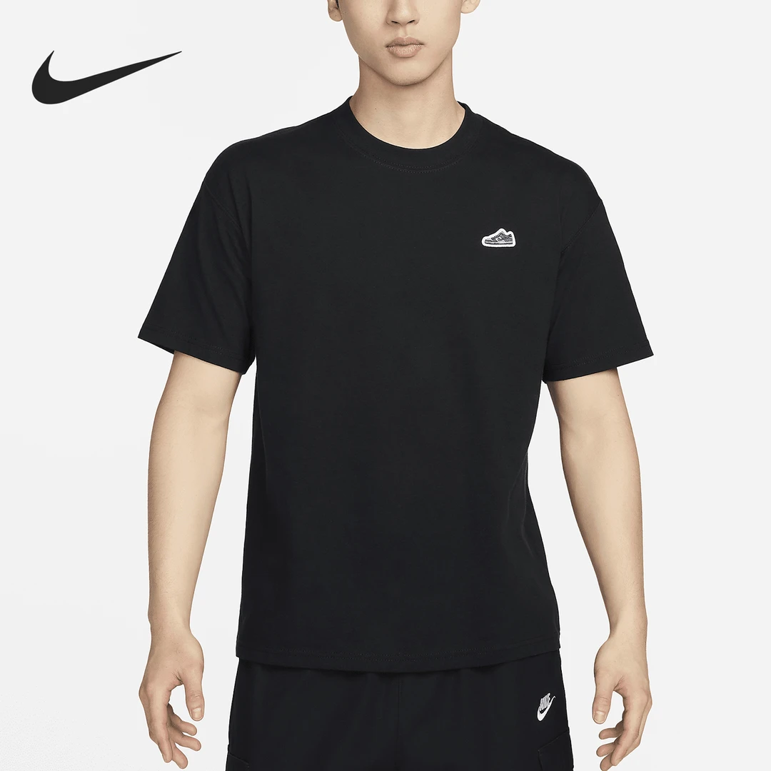 Nike/耐克正品Sportswear男士男款宽松版型短袖T恤FV3752-010速干