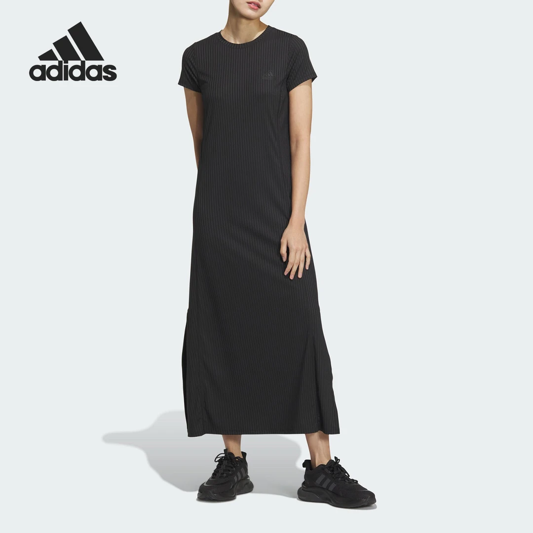 Adidas/阿迪达斯正品 CF DRESS女士凉感运动休闲连衣裙JD5278