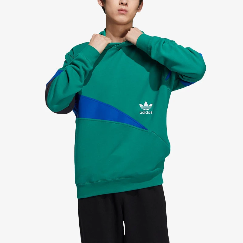 Adidas/阿迪达斯正品三叶草新款男款休闲卫衣套头衫HF5943