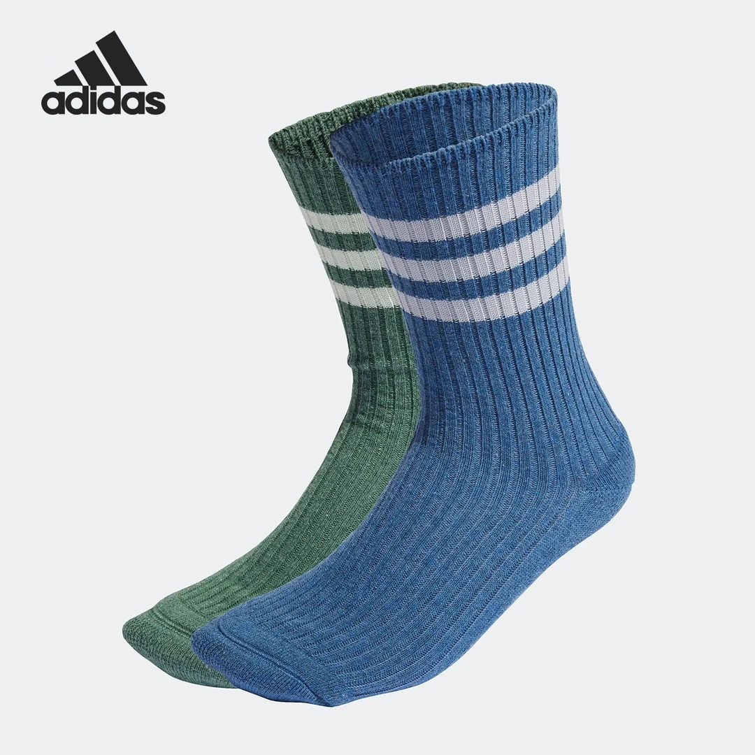 Adidas/阿迪达斯正品3S LOUNGE CREW 男女训练运动袜HN9492