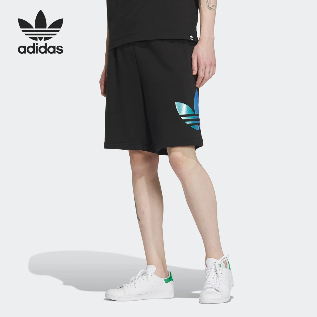 Adidas/阿迪达斯正品三叶草夏季新款男子针织五分短裤IP7545
