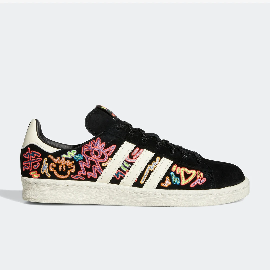 Adidas/阿迪达斯正品三叶草CAMPUS 80S PRIDE男女板鞋GX6390