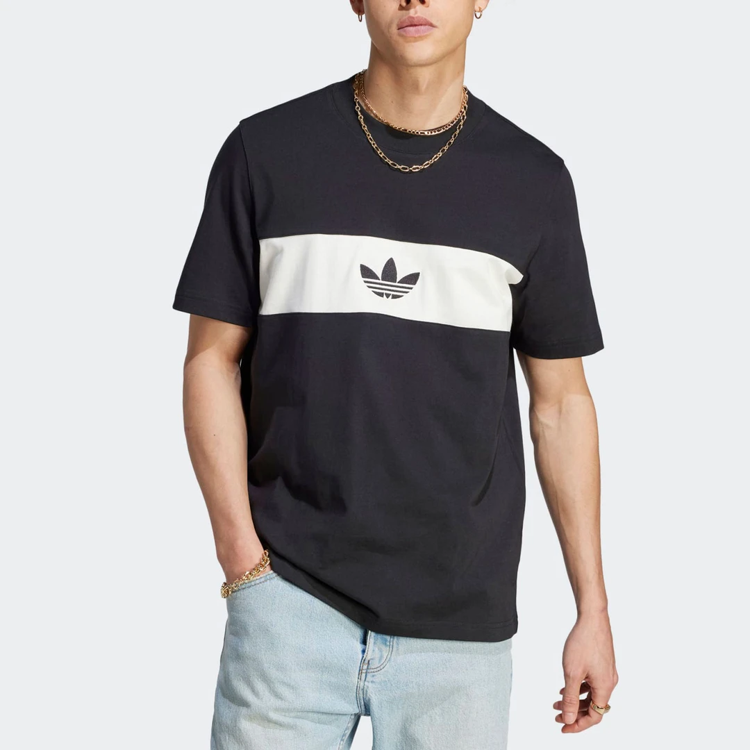 Adidas/阿迪达斯正品夏季三叶草男子运动透气圆领短袖HZ0703