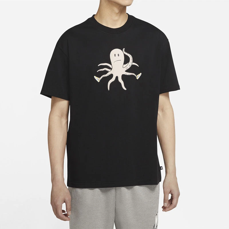 Nike/耐克正品SB夏季新款男款印花运动休闲短袖T恤DV2677-010