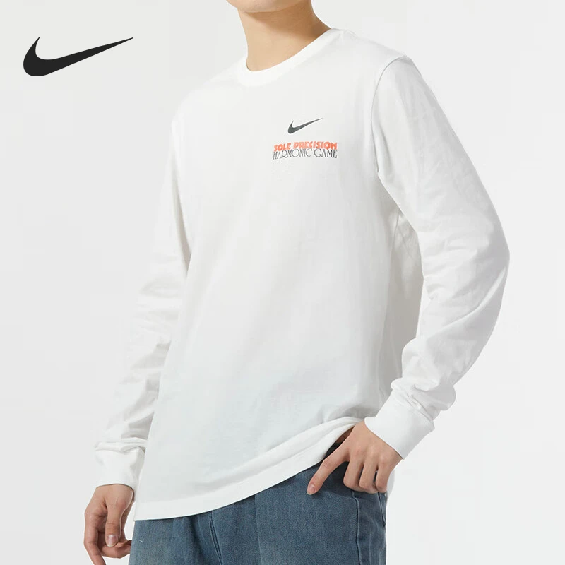 Nike/耐克正品新款男士针织运动休闲圆领长袖T恤FQ4919-121