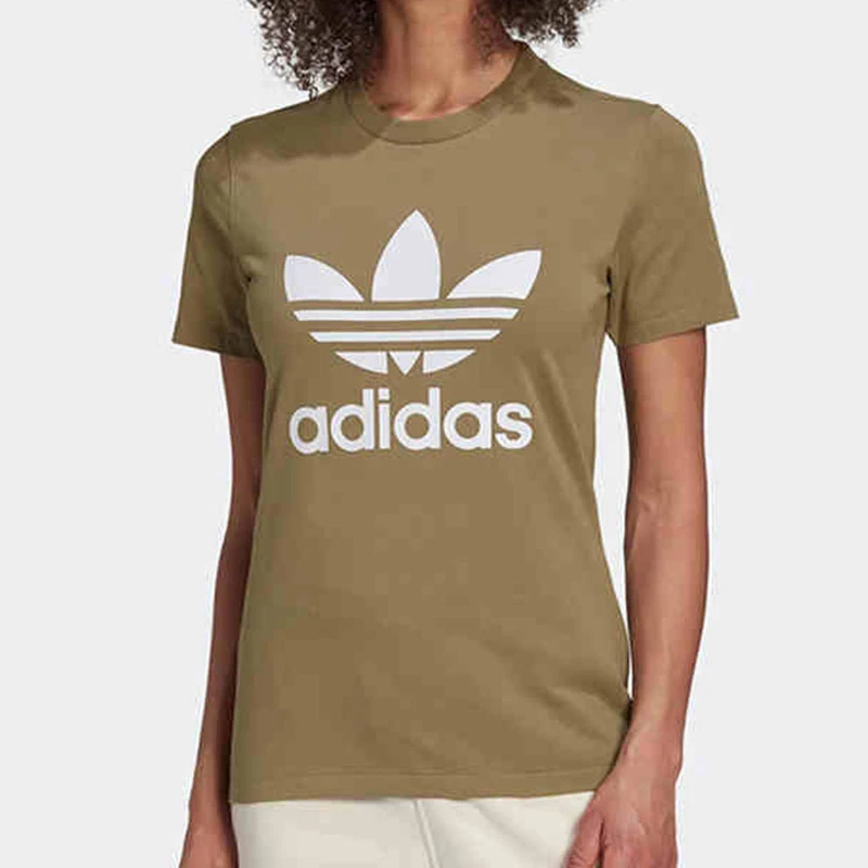 Adidas/阿迪达斯正品三叶草2021夏季新款女款时尚运动短袖HD9809