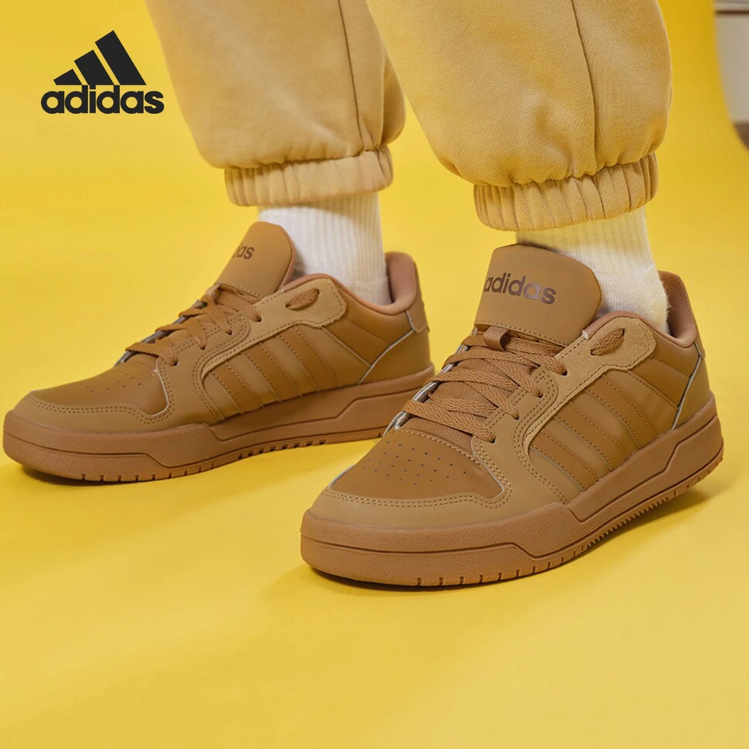 Adidas/阿迪达斯正品ENTRAP男女复古篮球风休闲板鞋ID6053