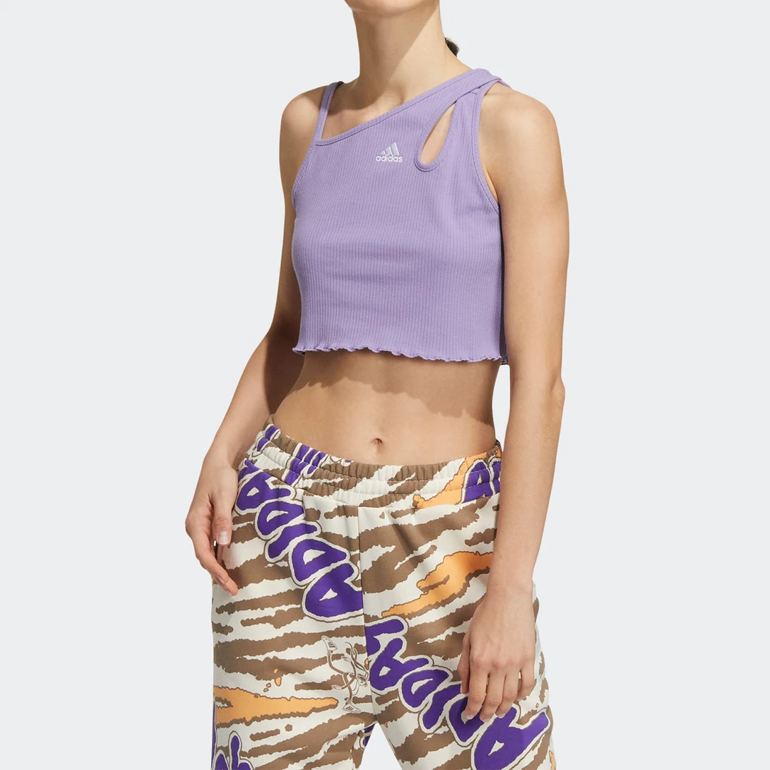 Adidas/阿迪达斯正品APXJ MINI TANK 女子时尚运动背心HF5119