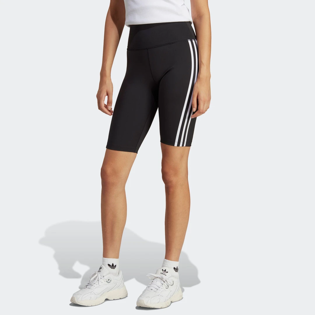Adidas/阿迪达斯正品三叶草新款女子运动休闲紧身短裤IB7414