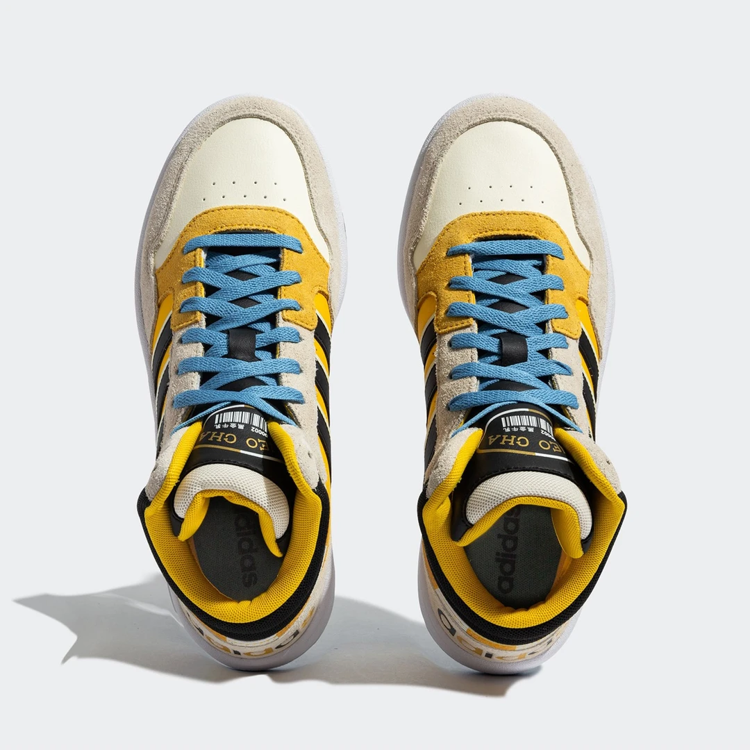 Adidas/阿迪达斯正品neo HOOPS 3.0 MID 男女复古板鞋FZ6570