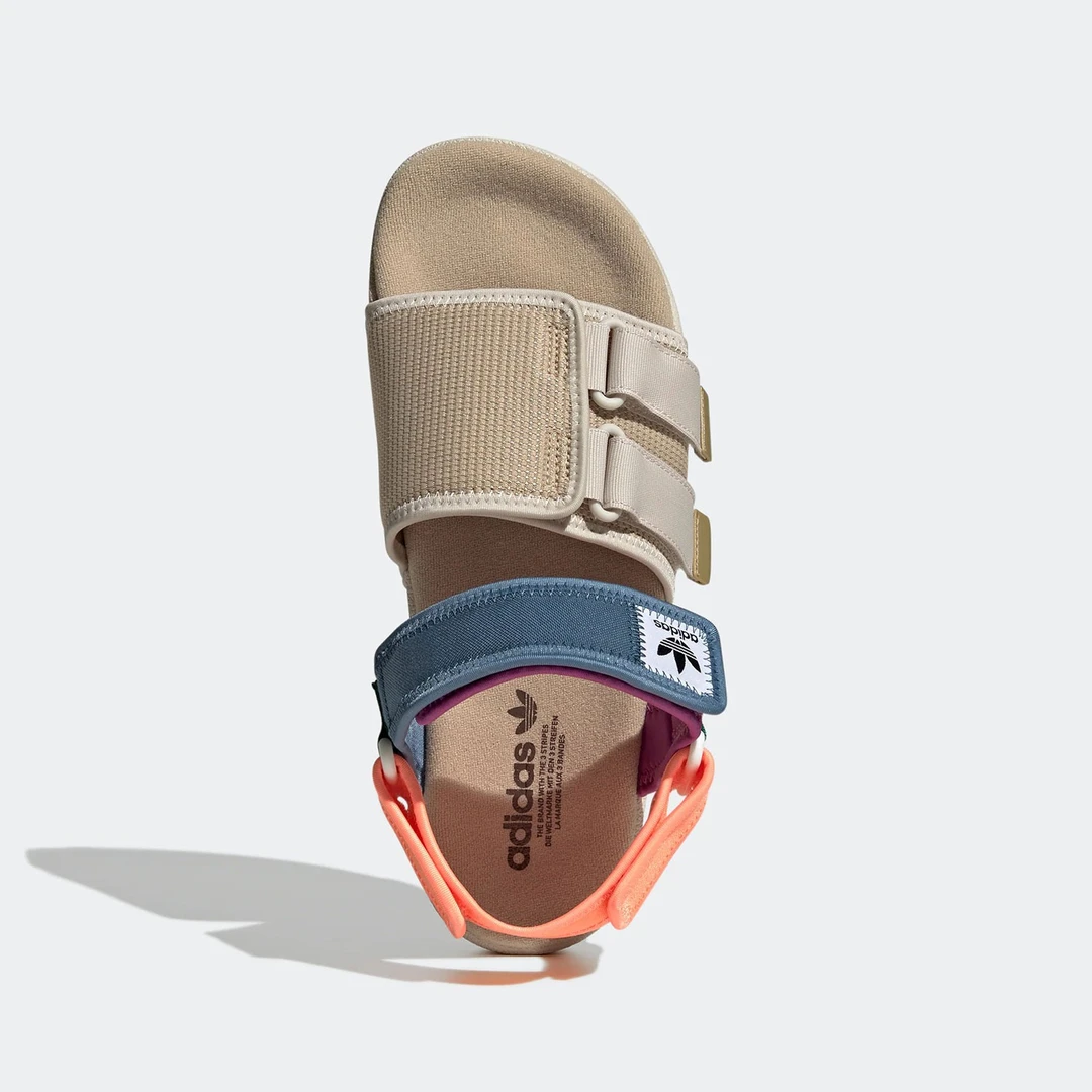 Adidas/阿迪达斯正品三叶草男女撞色运动沙滩鞋凉鞋H03418