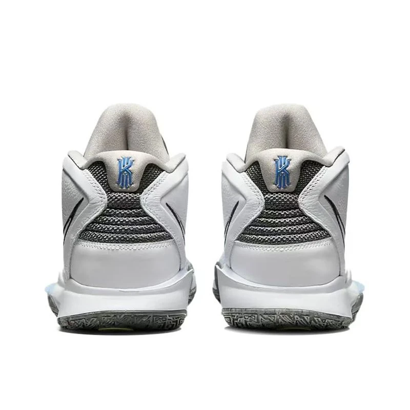 Nike/耐克KYRIE 欧文8 男鞋 白蓝 缓震中帮运动篮球鞋 DC9134-102