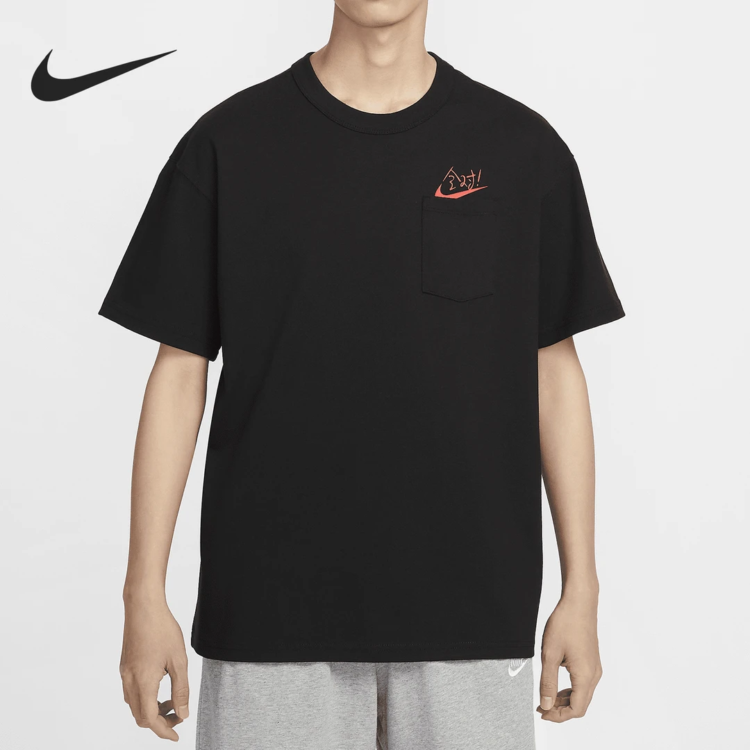 Nike/耐克正品Sportswear 男士休闲圆领短袖T恤HF6594-010