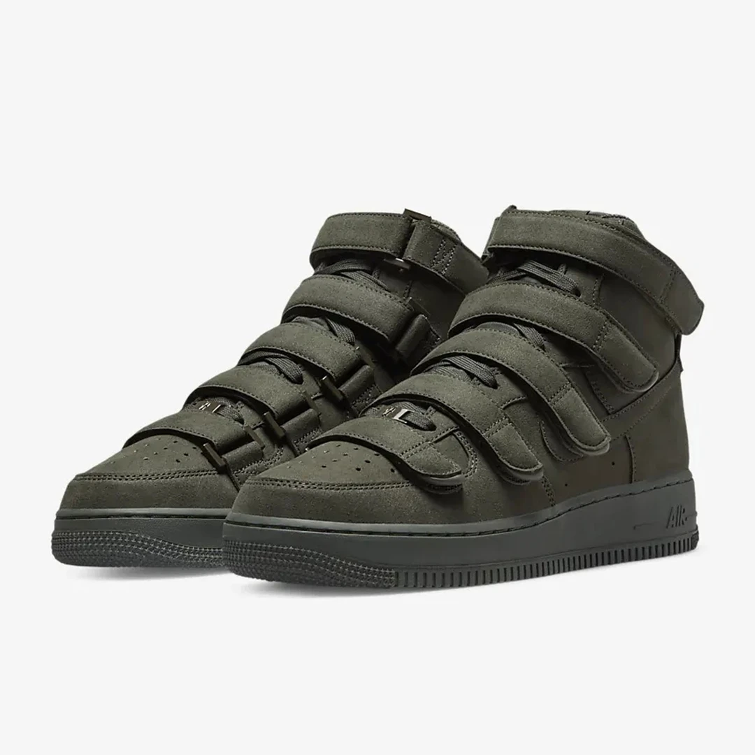 Nike/耐克正品Air Force 1高帮魔术贴女鞋运动板鞋DM7926-300