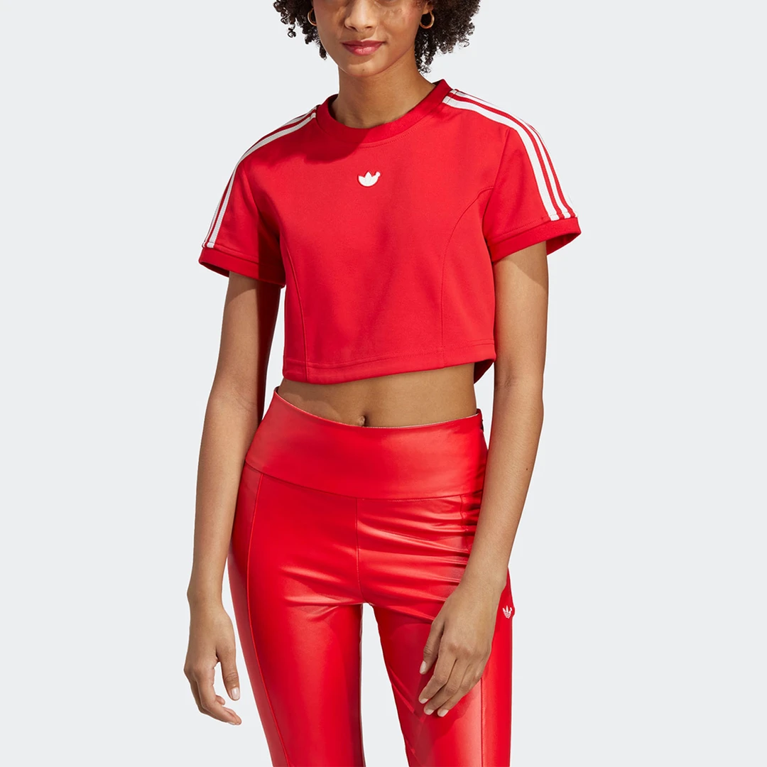 Adidas/阿迪达斯正品三叶草新款女子透气运动短袖T恤IB4549