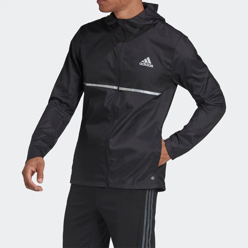 Adidas/阿迪达斯正品OWN THE男款跑步运动训练夹克外套H58592
