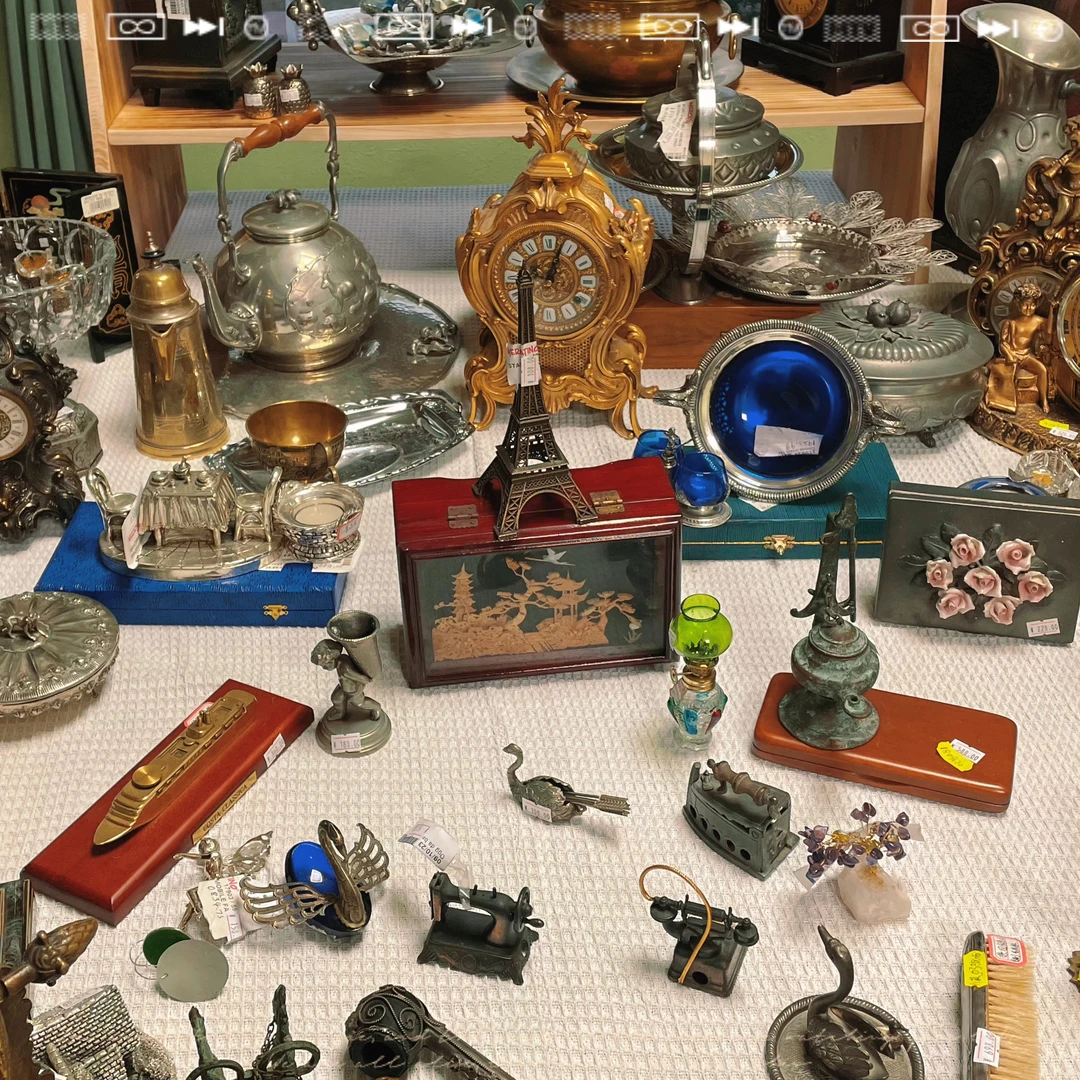 中古vintage 非新古风 孤品复古 5号链接合金产品材料制品