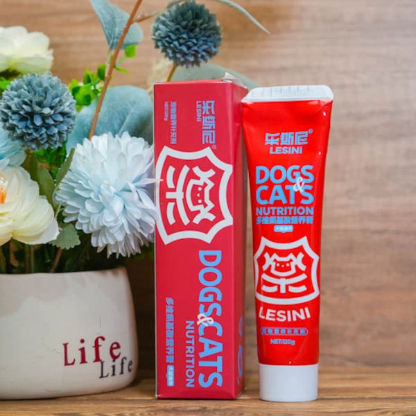 憨憨熊-乐斯尼犬猫通用多维氨基酸营养膏化毛膏120g营养