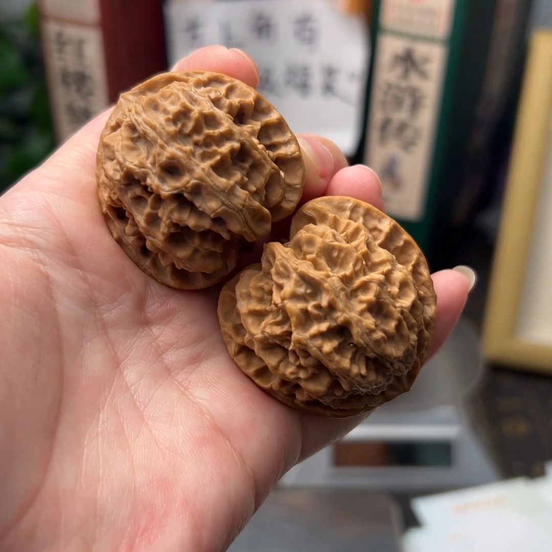 文玩核桃把件39苹果园