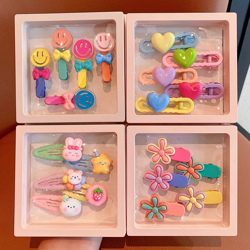 儿童发夹宝宝可爱卡通夹子网红刘海夹女孩碎发夹子头饰儿童发卡