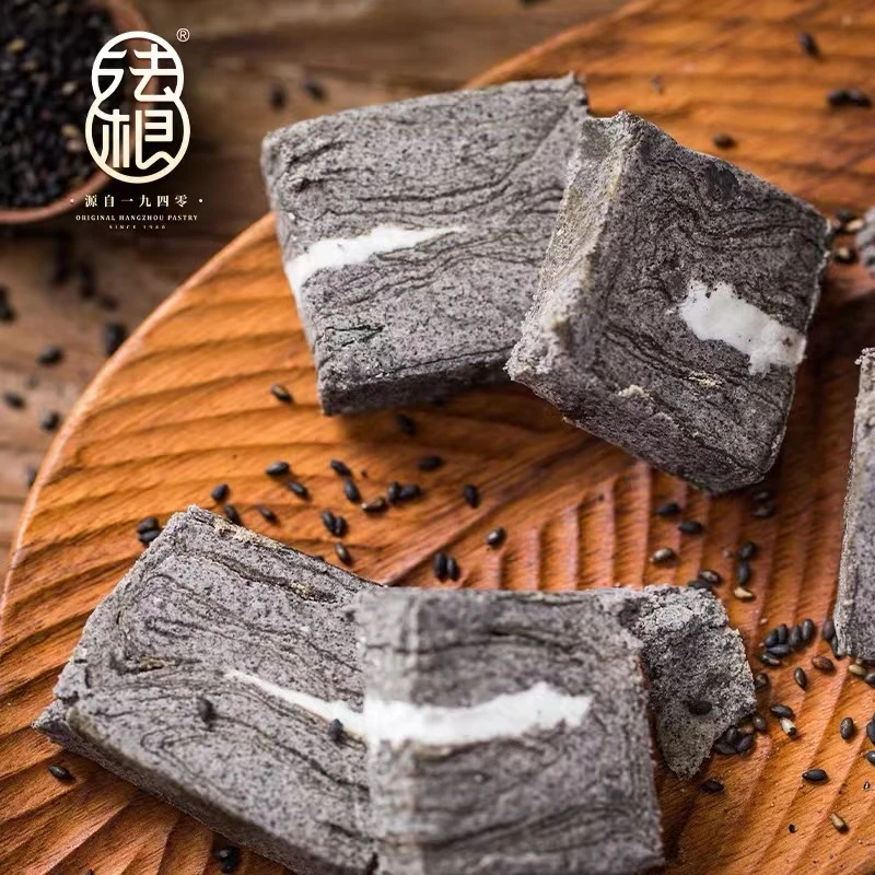法根杭州特产黑芝麻重麻酥糖500g手工传统工艺古法手作老年人零食