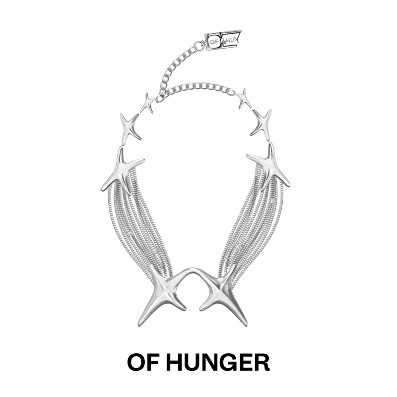 OF HUNGER 铜合金项链 星迹系列星迹领饰