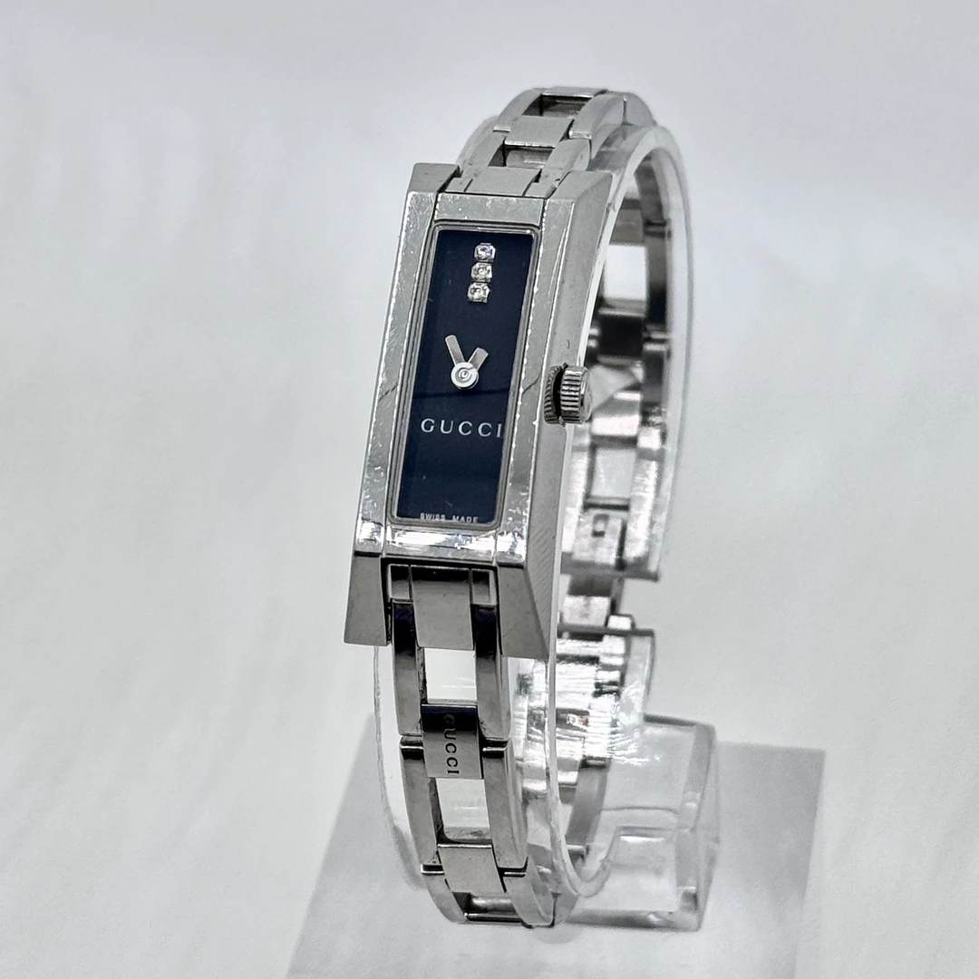 95新 GUCCI/古驰 gucci方形手镯腕表/b00760