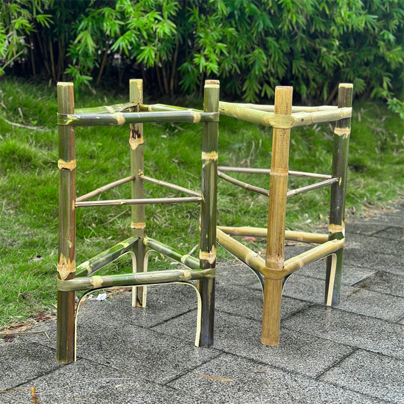 【火锅竹架子】置物架网红火锅菜架收购主编簸箕竹筛托盘绘画装饰