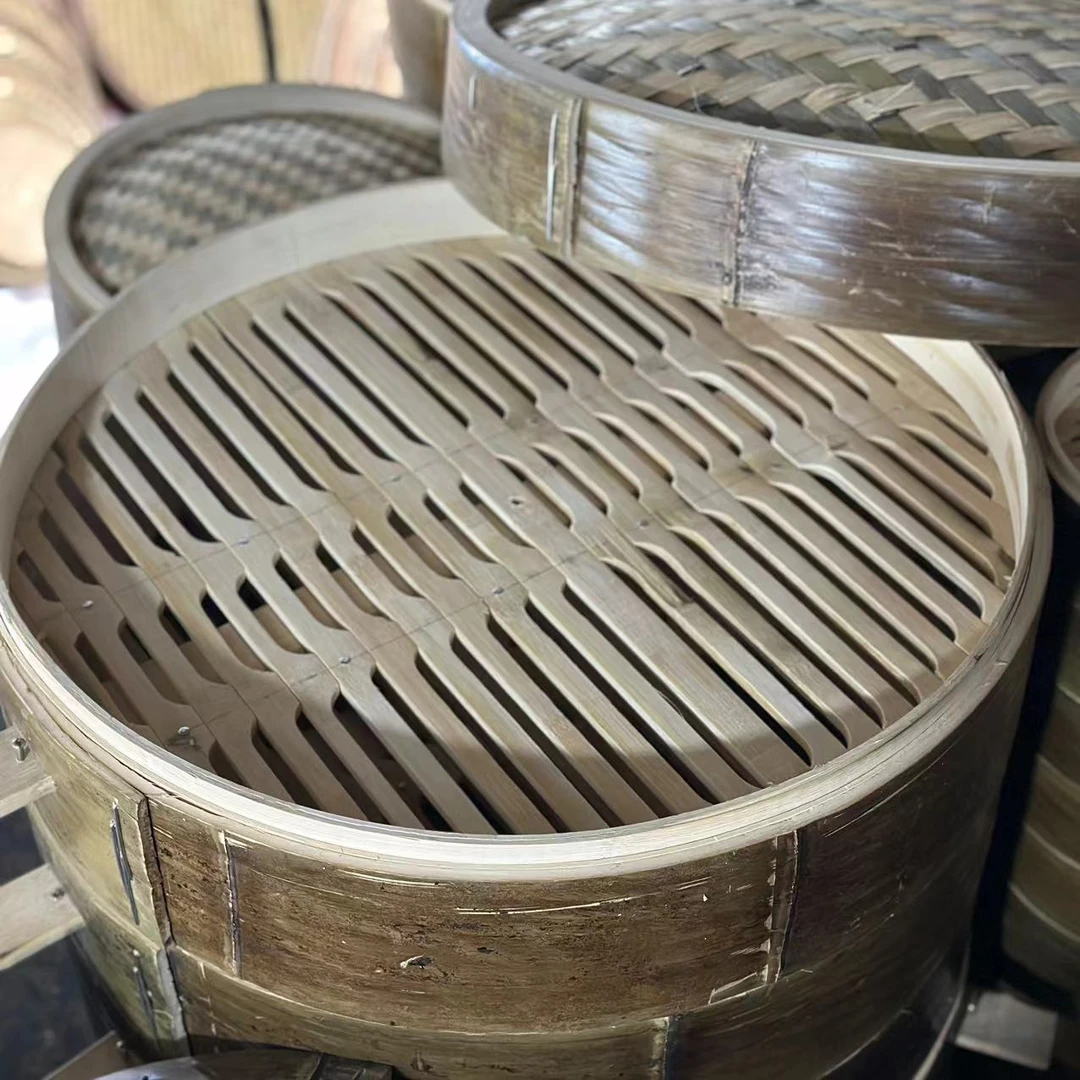 手工手工优质大号青皮楠竹蒸笼加高加厚加固耐高温家用蒸饭菜加热