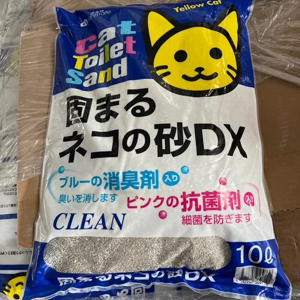 莎美特膨润土猫砂7.5kg日本原装进口大颗粒低尘