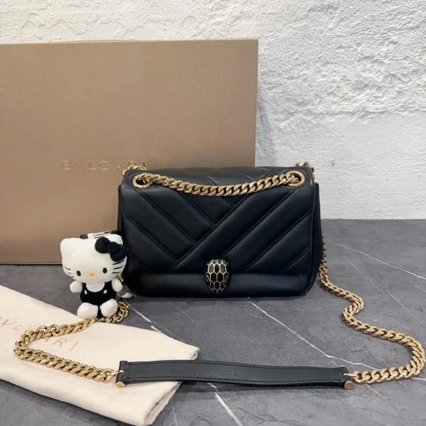妃鱼/95新/宝格丽/BVLGARI/单肩包/市场价16500