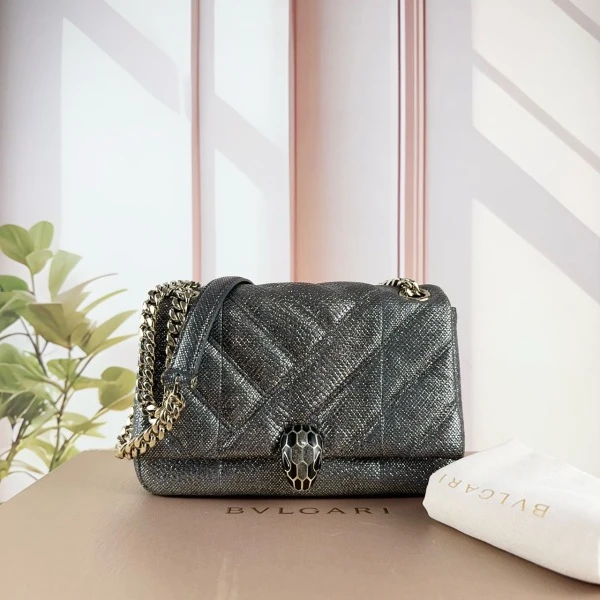妃鱼/95新/宝格丽/BVLGARI/单肩包/市场价34000