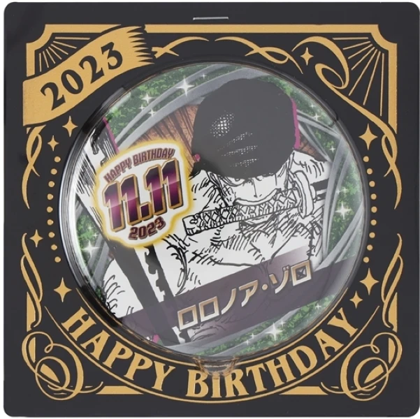 海贼 jumpshop索隆生日吧唧