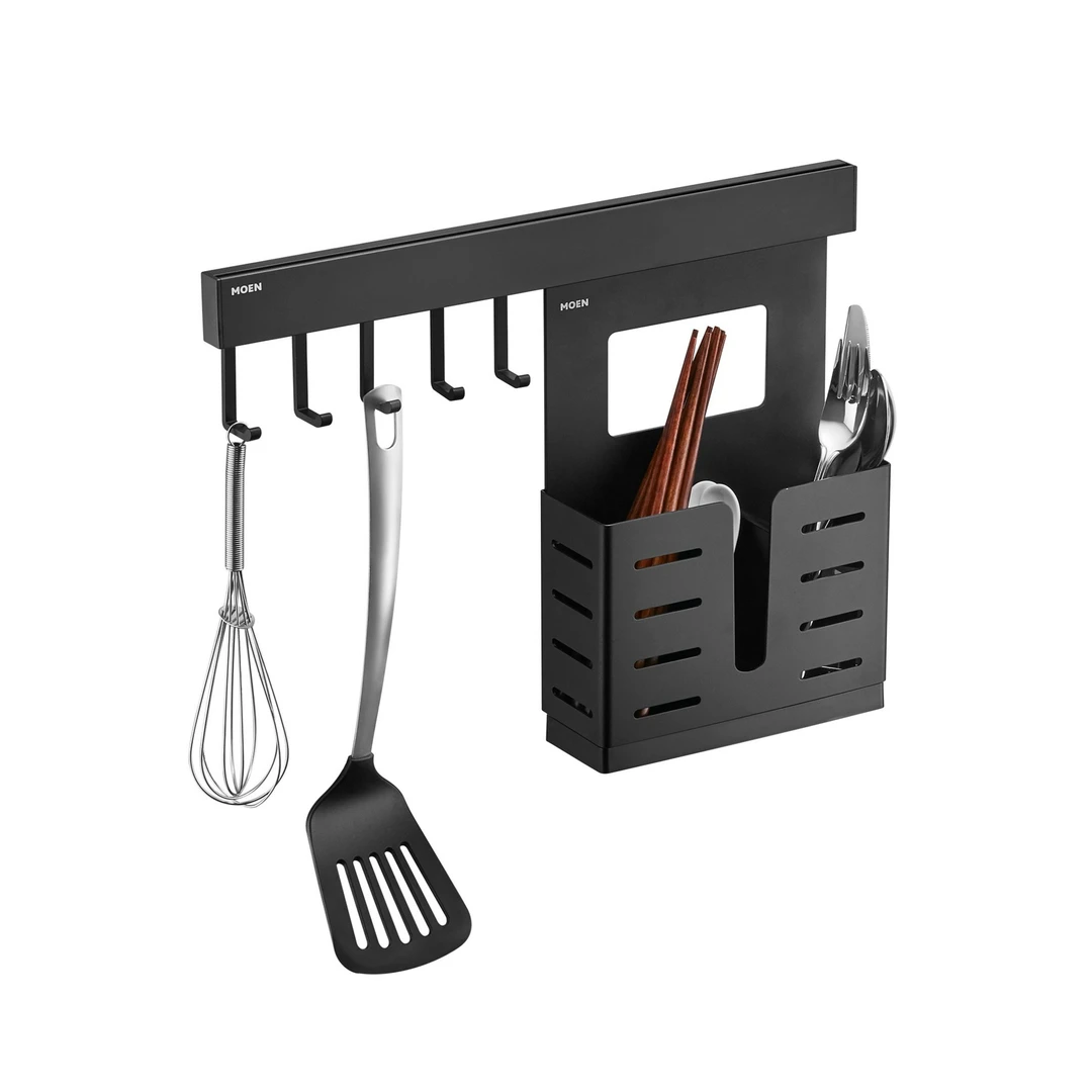 MOEN/摩恩多功能厨房挂件置物架厨房收纳调料挂刀架锅盖架