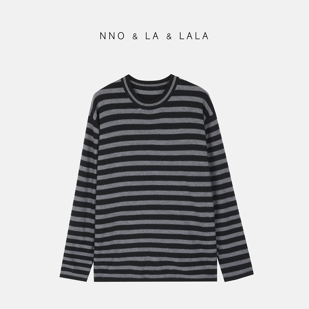 LA 简约 基础款 条纹针织上衣  26708