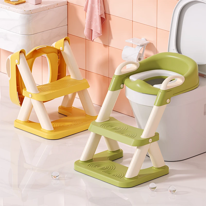 雅亲儿童马桶楼梯式男小孩女宝宝专用厕所垫架台阶脚踩凳坐便器圈
