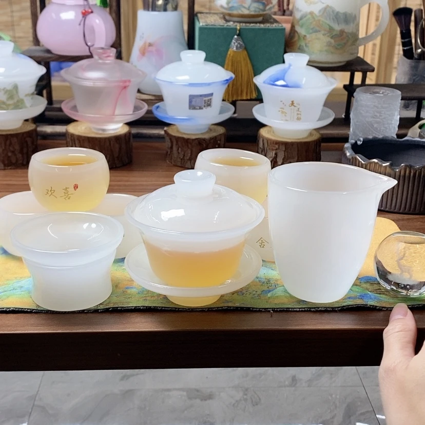 【闪购商品】盖碗，公杯，茶漏，盖置热*?