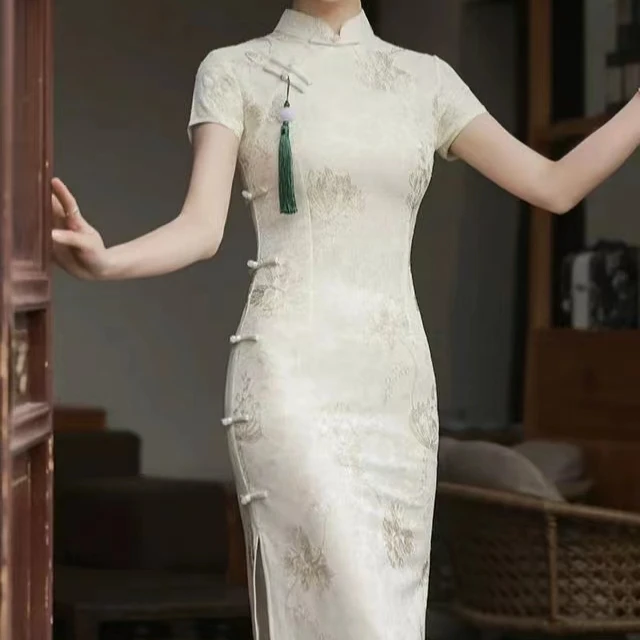 优质旗袍系列 2025直播款  Q1现品现货气质复古（直播间扣号下单）