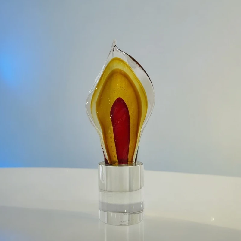 手工琉璃艺术摆件居家玄关茶几电视柜台面饰品