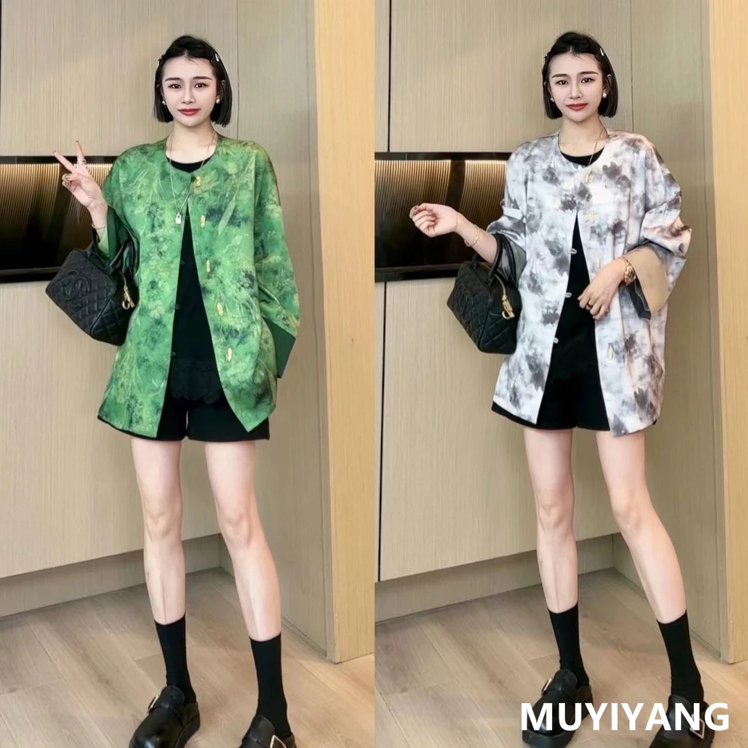 【木易杨】新中式早春超好看国风外套 衣长72 24-194#