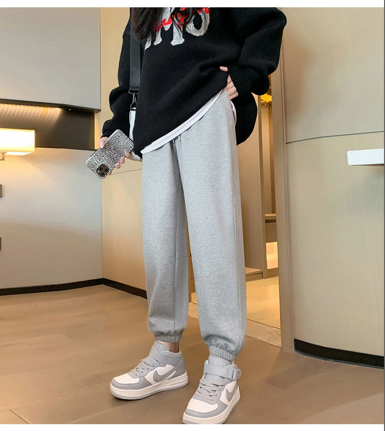 卫裤休闲裤束脚裤