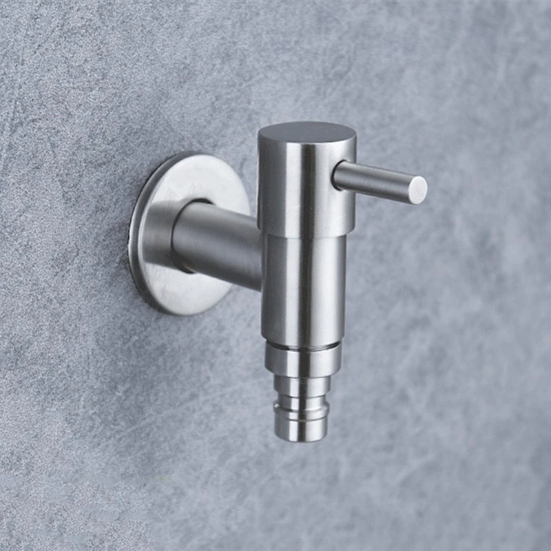 RFZRFZ不锈钢水龙头4分单冷快开水龙头起泡器洗衣机拖把池水龙头