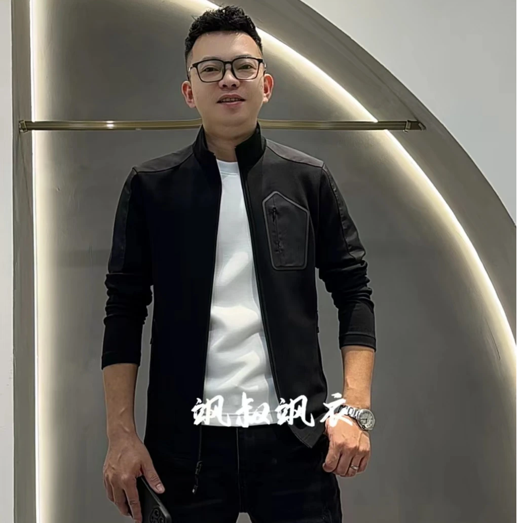 【飒叔重磅推荐】2024秋季新款立领防风拉链长袖外套02