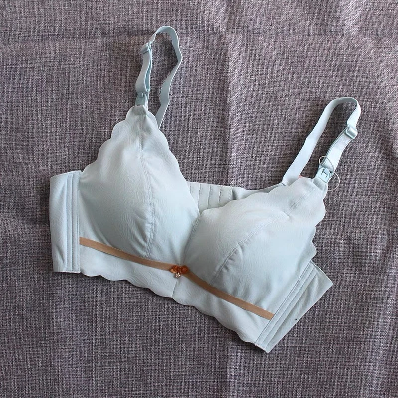 夏季舒适透气孕妈妈哺乳内衣