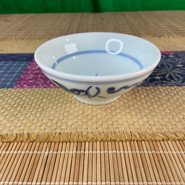 5寸山茶花高足碗口径12.5cm高度5cm（单只装）