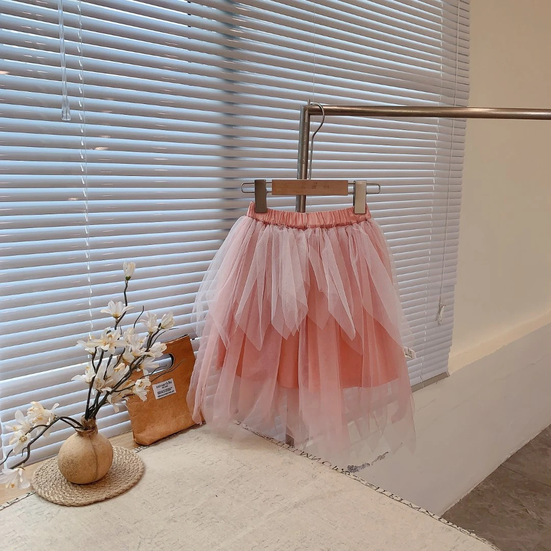 A 106085 安蒂宝贝女童网纱短裙秋季新款童装儿童洋气裙子