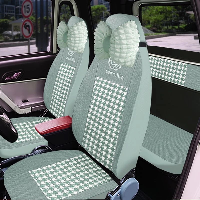 海宝鲲鹏柠檬盛昊GL9/F6佩奇雷迈果冻东威F1Q5优米战神电动车座套