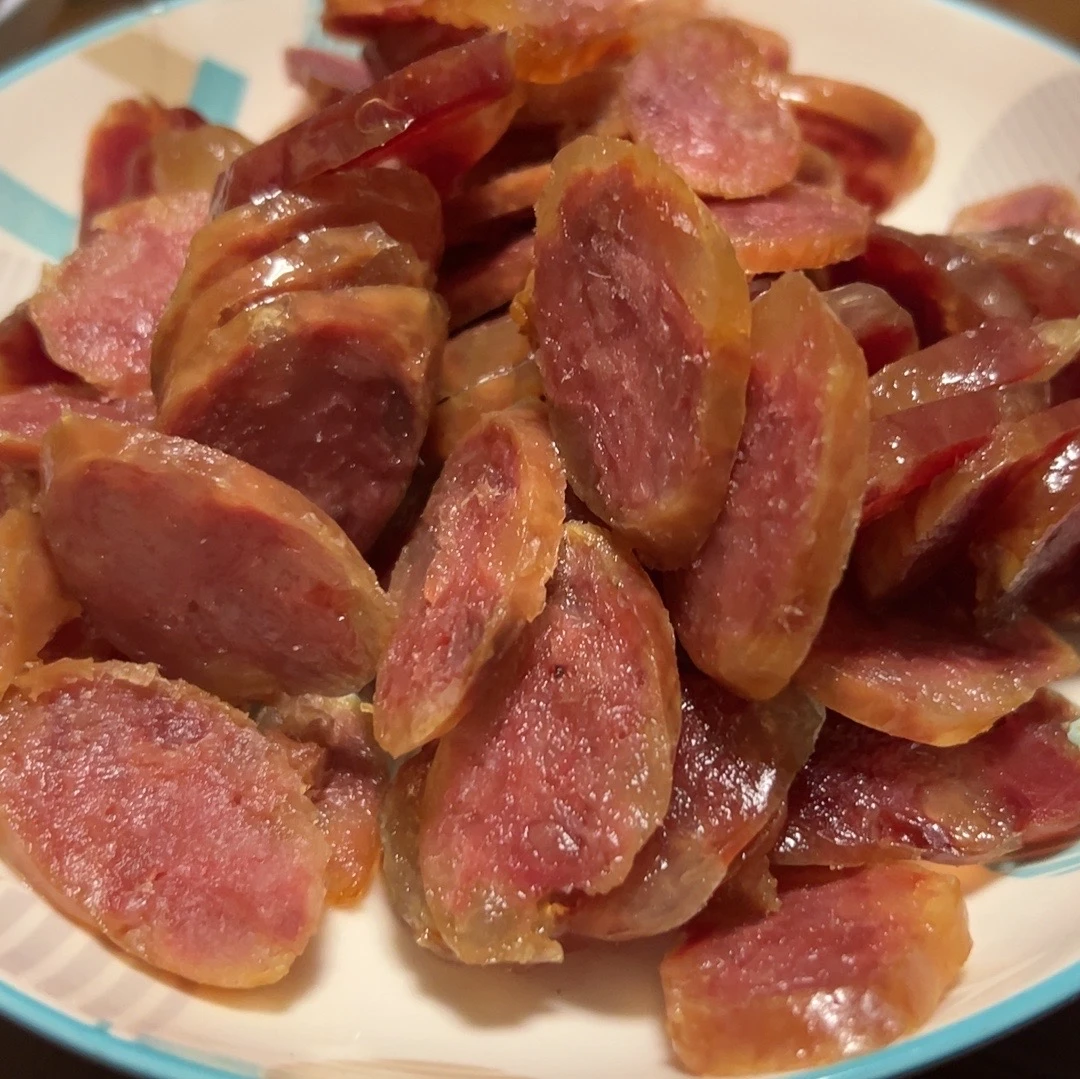农家手工制作系列土猪肉日晒非烟熏纯肉原味肠酱香腊肠