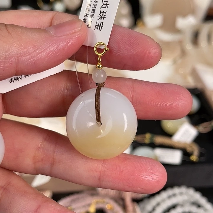 和田玉手链未镶嵌明***有