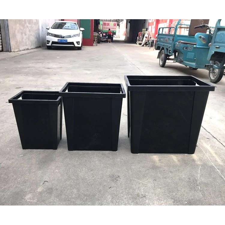 塑料长方特大号花桶干花养花鲜花桶 防摔个性收纳桶 法式鲜花桶